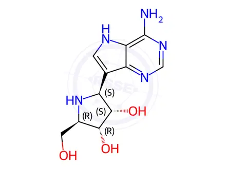Chemical structure of Galidesivir