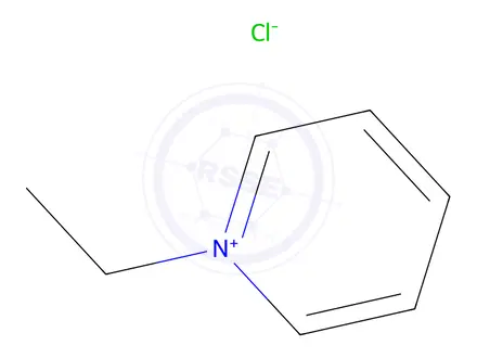Chemical structure of 1-Ethylpyridin-1-ium chloride