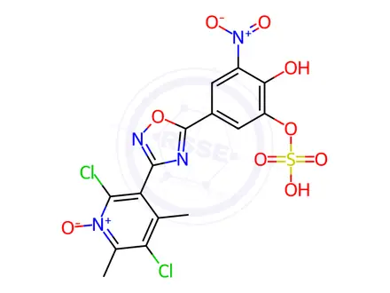 Chemical structure of Opicapone Sulfate