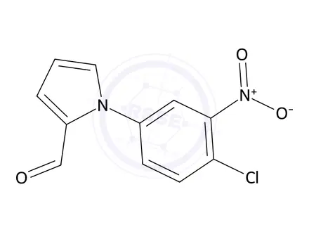 Chemical structure of 1-(4-Chloro-3-nitrophenyl)-1H-pyrrole-2-carbaldehyde
