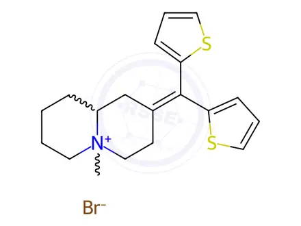 Chemical structure of Tiquizium Bromide Impurity 11