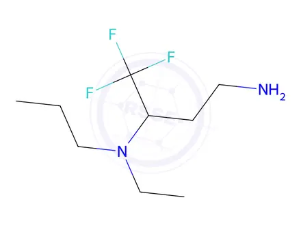Chemical structure of n3-Ethyl-4,4,4-trifluoro-n3-propylbutane-1,3-diamine