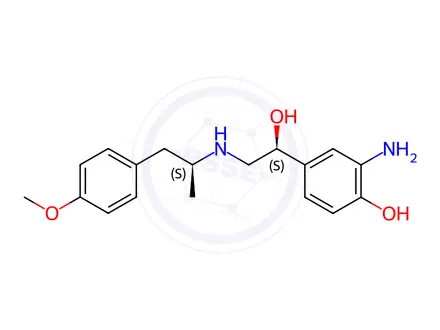 Chemical structure of Formoterol Impurity 151