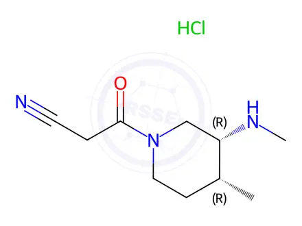 Chemical structure of Tofacitinib Related Compound 2 Hydrochloride
