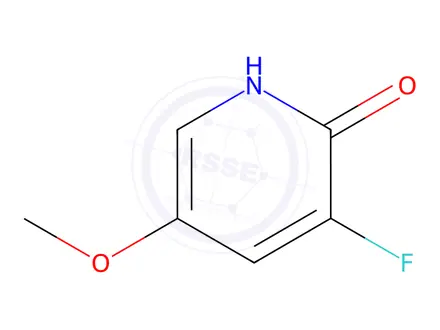 Chemical structure of 3-fluoro-5-methoxypyridin-2-ol