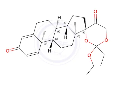 Chemical structure of Prednisolone Impurity 40