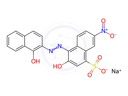 Chemical structure of Mordant Black 11 (Technical Grade)