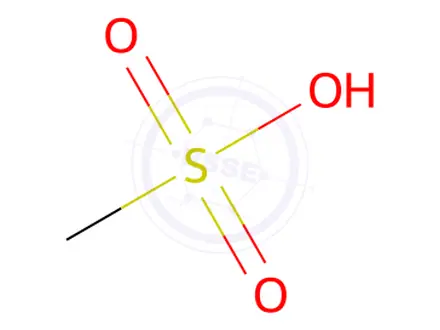 Chemical structure of Tert-pentyl methanesulfonate