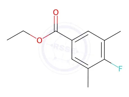 Chemical structure of Ethyl 3,5-dimethyl-4-fluorobenzoate
