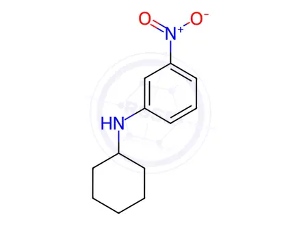 Chemical structure of N-Cyclohexyl-3-nitroaniline