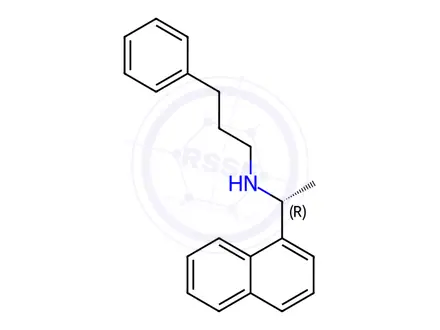 Chemical structure of Cinacalcet destrifluoromethyl Impurity
