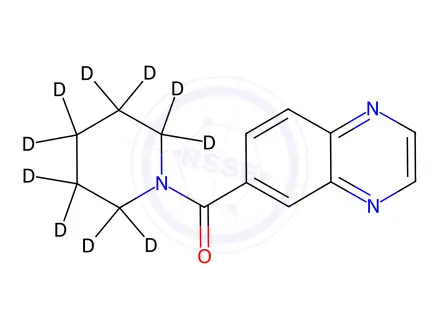Chemical structure of Ampalex-d10