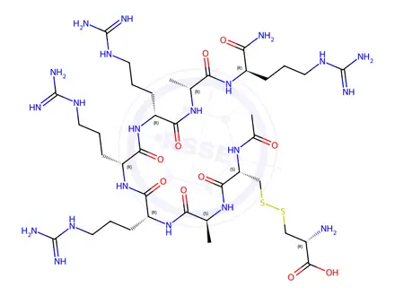 Chemical structure of Etelcalcetide impurity 33