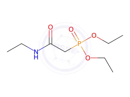 Chemical structure of [2-(Ethylamino)-2-oxoethyl]phosphonic acid diethyl ester