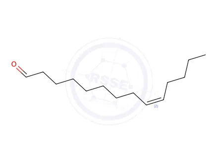 Chemical structure of (Z)-9-tetradecenal
