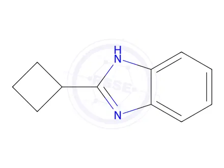 Chemical structure of 2-Cyclobutyl-1H-1,3-benzodiazole