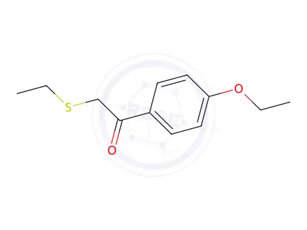 Chemical structure of 1-(4-Ethoxyphenyl)-2-(ethylthio)ethan-1-one