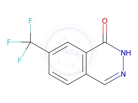 Chemical structure of 7-(TRIFLUOROMETHYL)PHTHALAZIN-1-OL