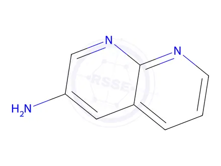 Chemical structure of 3-Amino-1,8-naphthyridine