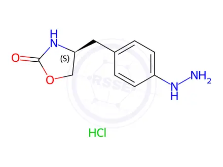 Chemical structure of Zolmitriptan Impurity 34 HCl