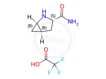 Chemical structure of Saxagliptin Impurity 27 Trifluoroacetate