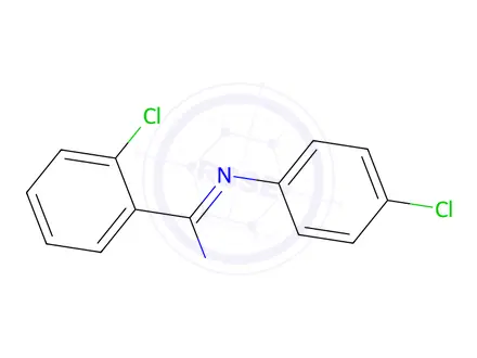 Chemical structure of o-Chloro-N-(p-chlorophenyl)benzamidine