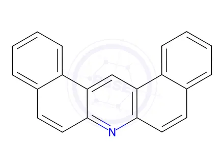Chemical structure of Dibenz[a,j]acridine