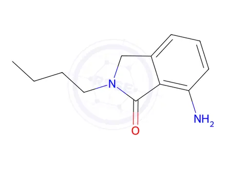 Chemical structure of 7-Amino-2-butyl-2,3-dihydro-1h-isoindol-1-one