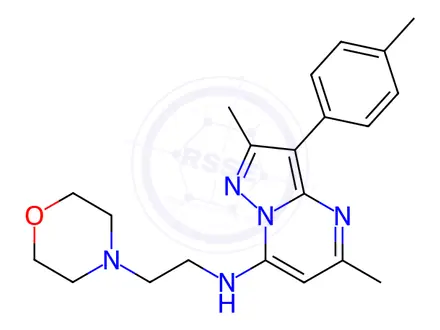 Chemical structure of T-00127-HEV1 Impurity 42