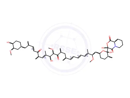Chemical structure of Rapamycin Impurity 107