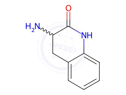 Chemical structure of 3-Amino-3,4-dihydroquinolin-2(1H)-one