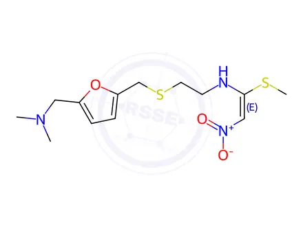 Chemical structure of Ranitidine Impurity 12 (72115-14-1)