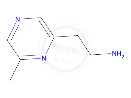 Chemical structure of 2-(6-Methylpyrazin-2-yl)ethanamine