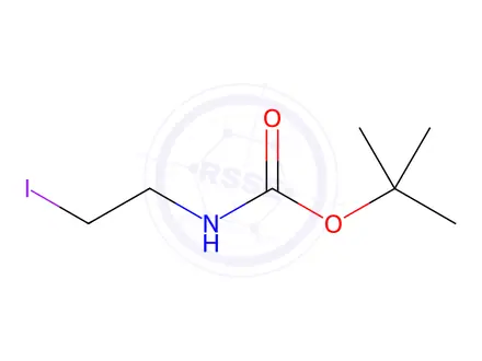 Chemical structure of tert-Butyl (2-iodoethyl)carbamate