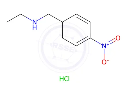 Chemical structure of N-(4-Nitrobenzyl)ethanamine hydrochloride