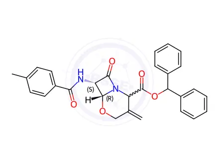 Chemical structure of Latamoxef Impurity 102