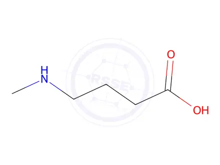 Chemical structure of N-Methyl-4-aminobutyric Acid