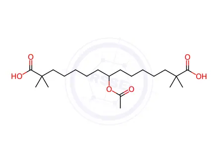 Chemical structure of Bempedoic Acid Impurity 116
