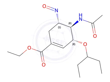 Chemical structure of Oseltamivir Impurity 113