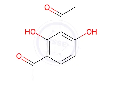 Chemical structure of 2,4-Diacetyl resorcinol