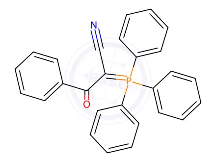 Chemical structure of 3-Oxo-3-phenyl-2-(triphenylphosphoranylidene)propanenitrile