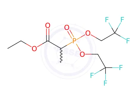 Chemical structure of Ethyl 2-[Bis(2,2,2-trifluoroethyl)phosphono] Propionate
