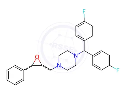 Chemical structure of Flunarizine Impurity 14
