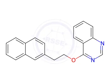 Chemical structure of Fenazaquin Impurity 5