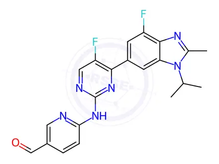 Chemical structure of Abemaciclib Impurity 214