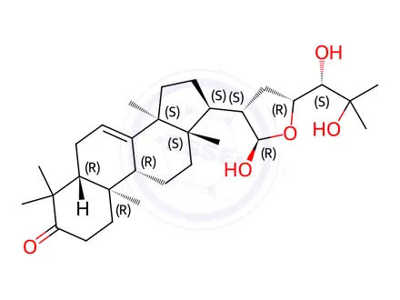 Chemical structure of melianodiol