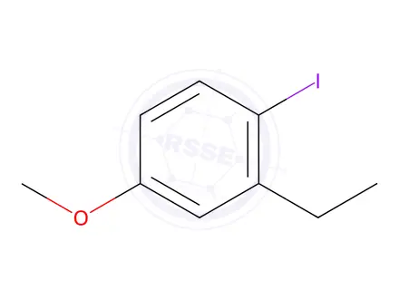 Chemical structure of 2-Ethyl-1-iodo-4-methoxybenzene