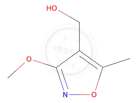 Chemical structure of (3-Methoxy-5-methyl-isoxazol-4-yl)-methanol