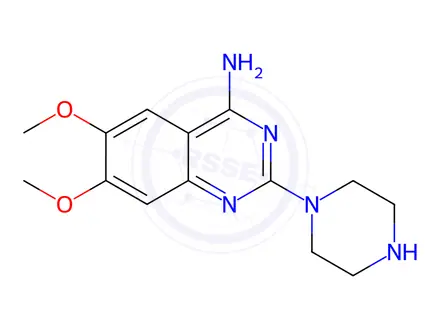 Chemical structure of Terazosin Impurity 29