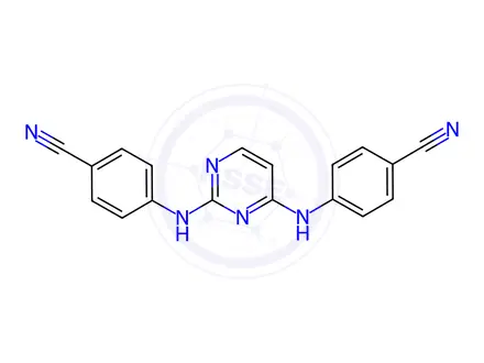 Chemical structure of Rilpivirine Impurity 32